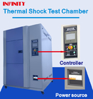 اتاق آزمایش شوک چرخه حرارتی قابل برنامه ریزی با کنترل دمای -40°C- 150°C