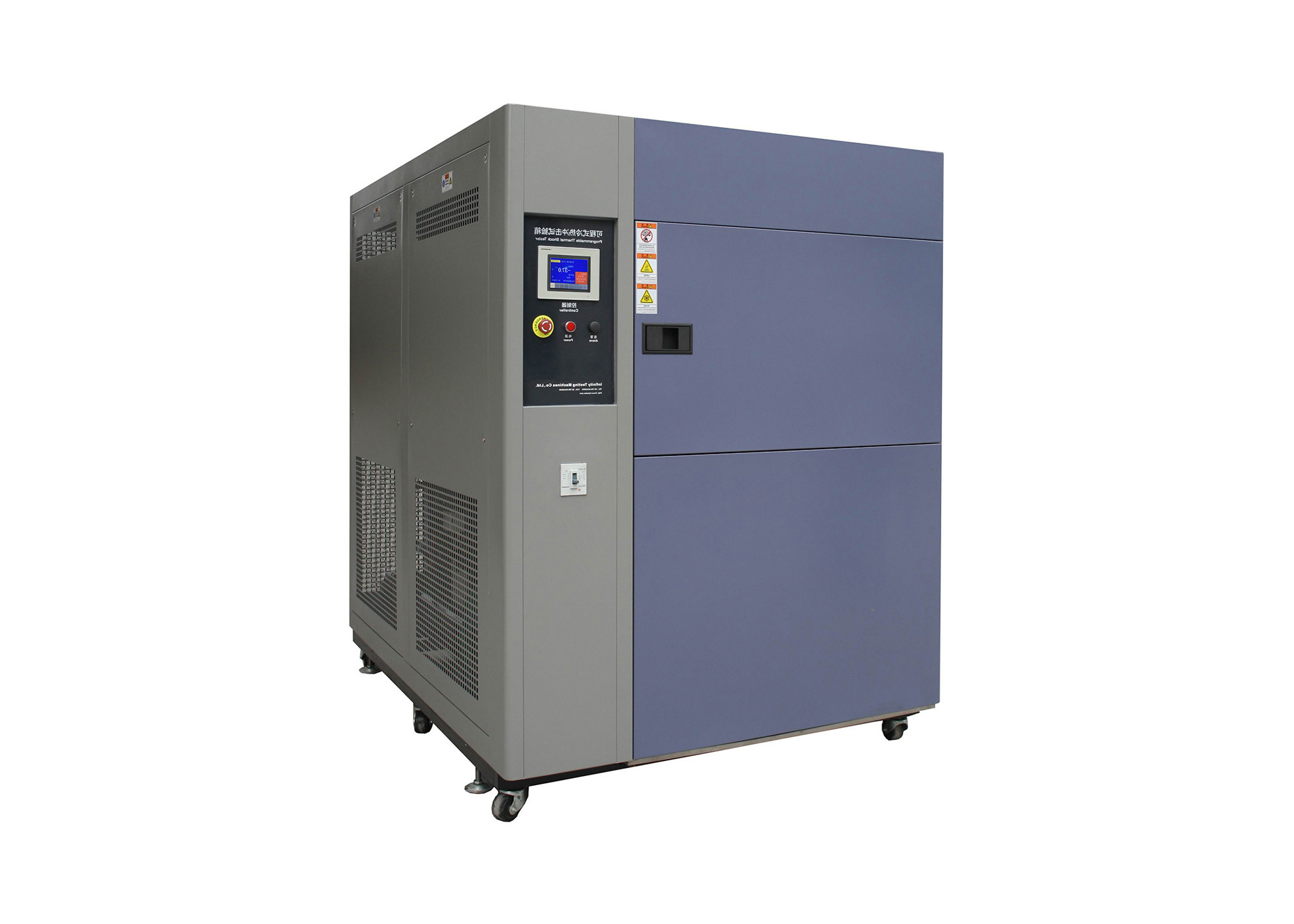 اتاق آزمایش محیط شوک حرارتی 100L 150L 200L 300L 600L 40 دقیقه برای +20°C+150°C