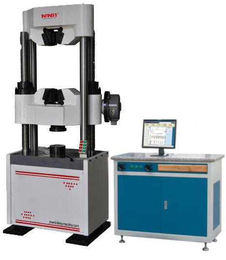 دستگاه آزمایش جهانی کامپیوتری برای آزمایش فشرده سازی هیدرولیک 6KN تا 300KN 80mm