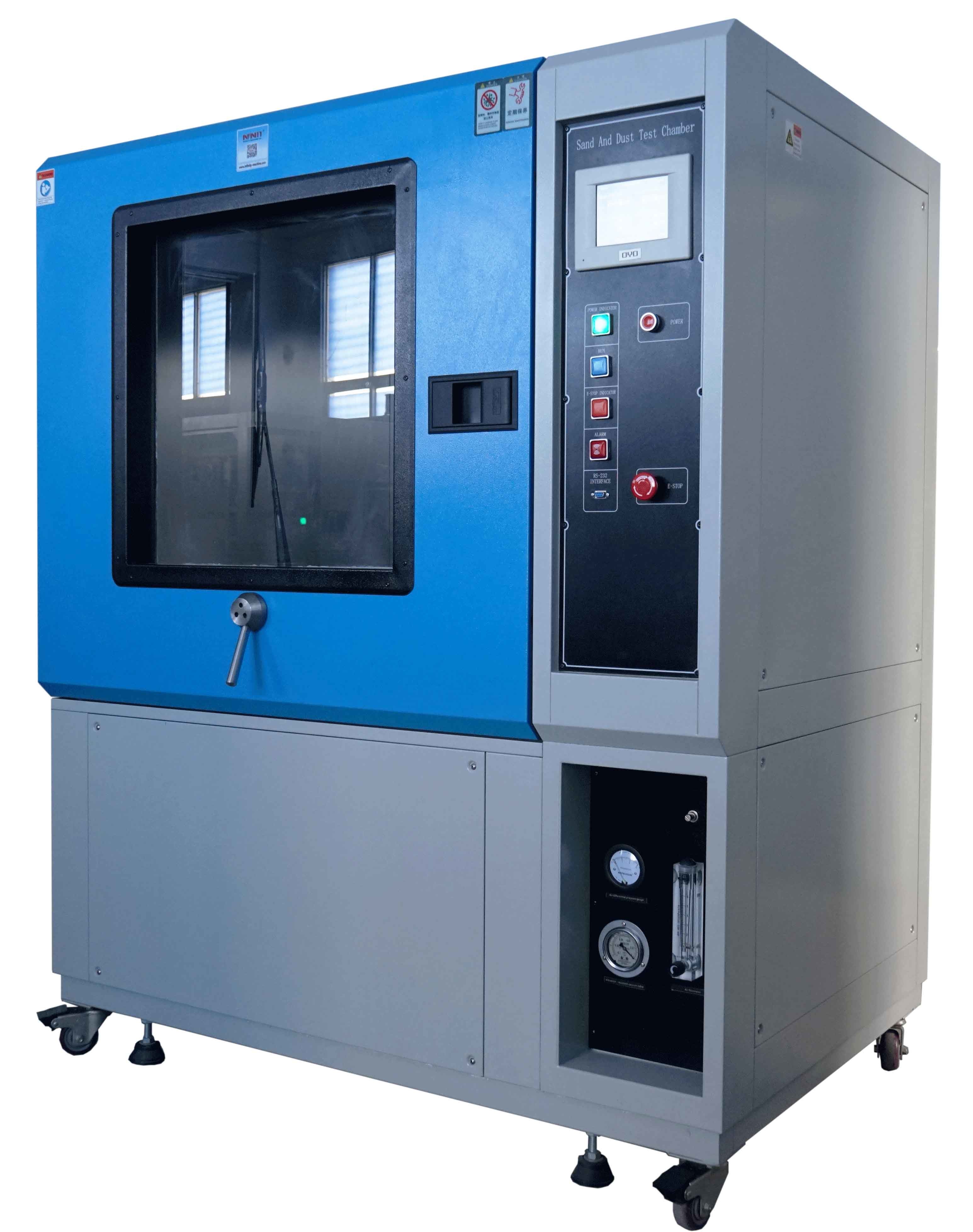 مقاومت محیط زیست اتاق آزمایش شن و غبار SC -1000 AC220V 50Hz 2.2KW ¢0.4mm