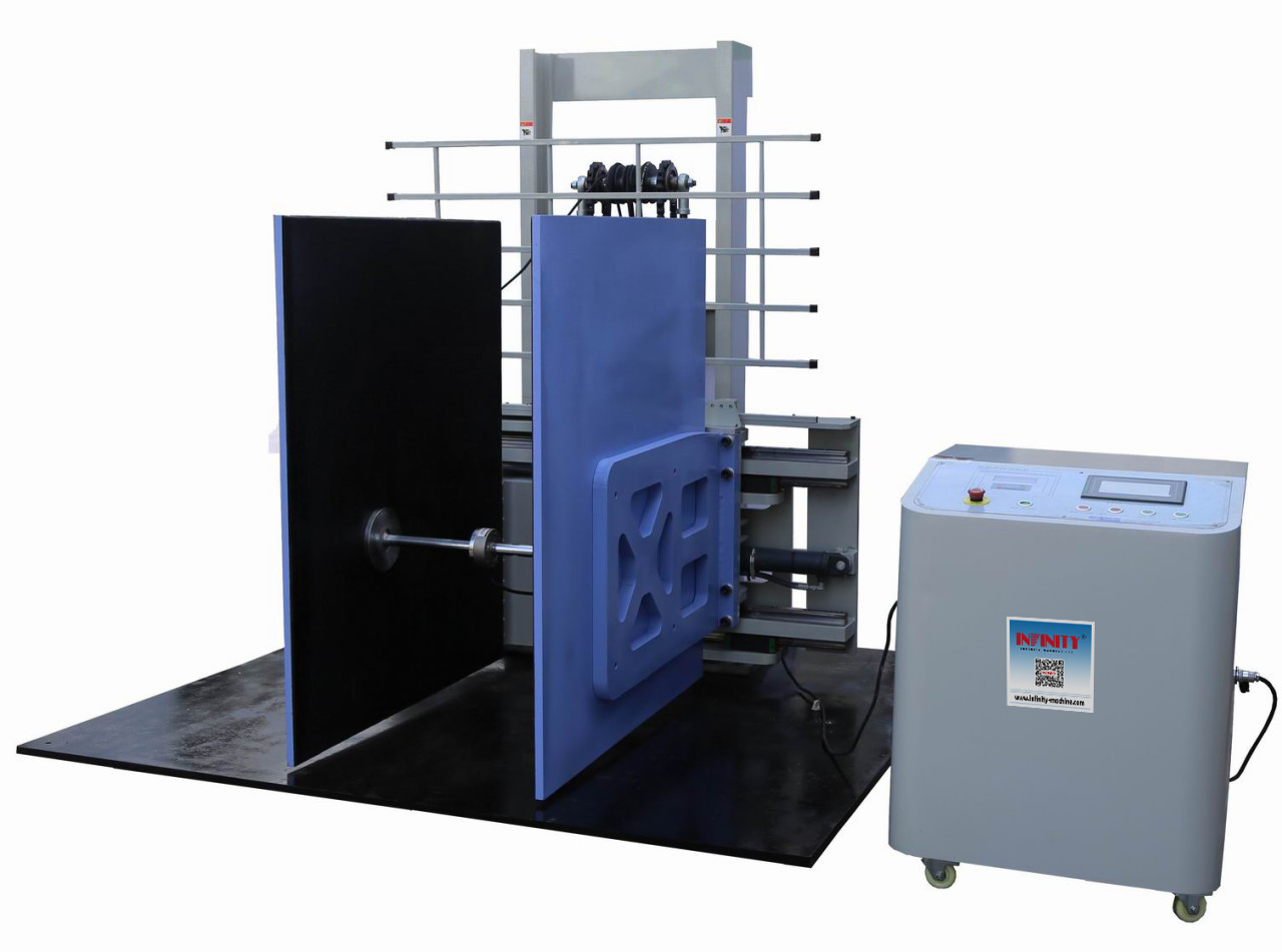 ماشین آزمایش بسته با بار حداکثر 1000 کیلوگرم برای 2000 پوند فشرده سازی آزمایش کلیمپ افقی ASTM D6055