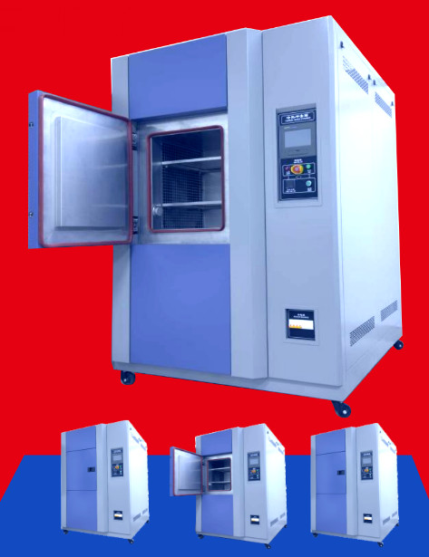اتاق آزمایش شوک چرخه حرارتی قابل برنامه ریزی با کنترل دمای -40°C- 150°C