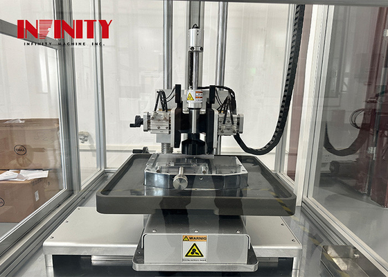 1140×1200×2700mm Drop Ball-impact Tester برای اندازه گیری محور Y محدوده سرعت 1-100mm/s