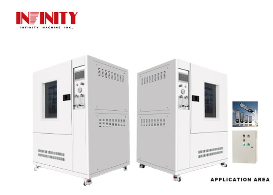 7 اینچ صفحه لمسی بارندگی آزمایش اتاق کنترل PLC IPX1 ~ 4 تست درجه ضد آب