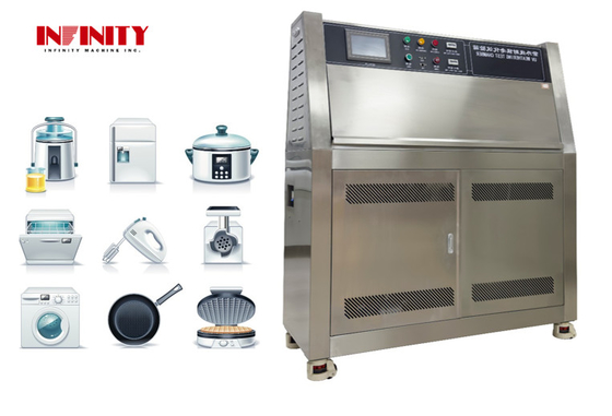 تست کننده UV دستگاه آزمایش پیری ماوراء بنفش اتاق محیطی پیری UV