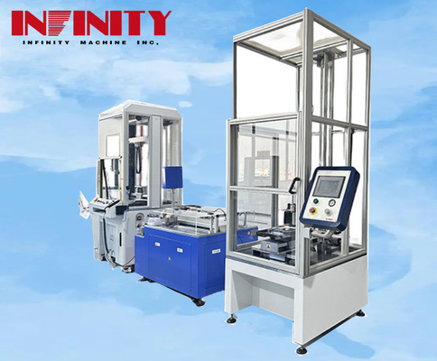 1140×1200×2700mm Drop Ball-impact Tester برای اندازه گیری محور Y محدوده سرعت 1-100mm/s