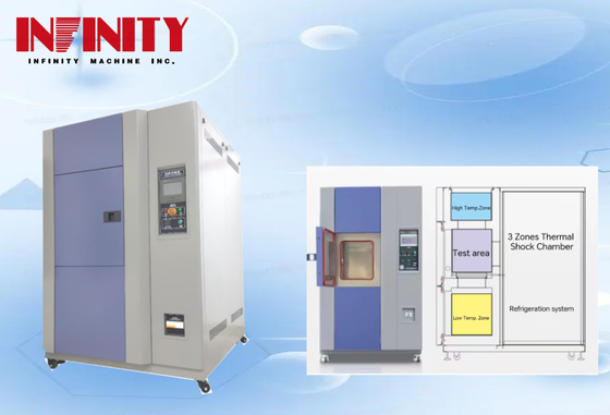 ±1C نوسان دمای برنامه ریزی شده اتاق آزمایش تغییر دمای سریع برای و منبع AC380V