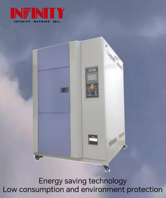 اتاق آزمایش تغییر دمای سریع قابل برنامه ریزی با منبع AC380V و یکپارچگی دمایی  2.0C
