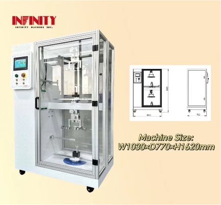 تست کننده کشش سیم گوش با 2 ایستگاه تست و منبع AC 220V 3A