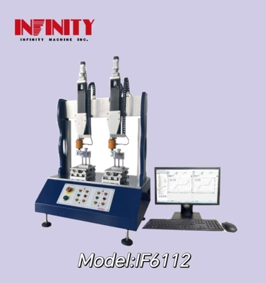 0.5KN قدرت ارزش سنسور ظرفیت دو ایستگاه دستگاه تست نیروی سوئیچ برای ارزیابی تولید