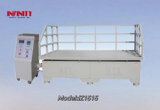 IZ1515 تست کننده لرزش نقلیه شبیه سازی شده سنگین با چرخه منحرف اتومبیل ها و 0-999.99 ساعت زمان آزمایش