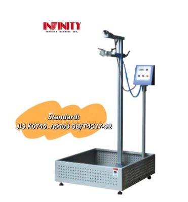 AC220V 50Hz 3A Drop Ball Impact Tester RS-8220A با وزن قابل تنظیم توپ آکریلیک