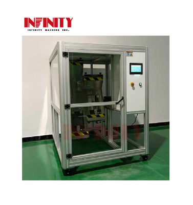 IEC 60068-2-32 1000mm 500mm Free Fall Repeated Tumble Tester AC220V 50Hz 5A 5 ~ 20 بار / دقیقه