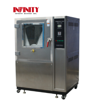 IEC60529-2001 اتاق آزمایش محیط زیست آزمایش گرد و غبار 220V 50Hz ¢ 0.4mm AC220V 50Hz 5A