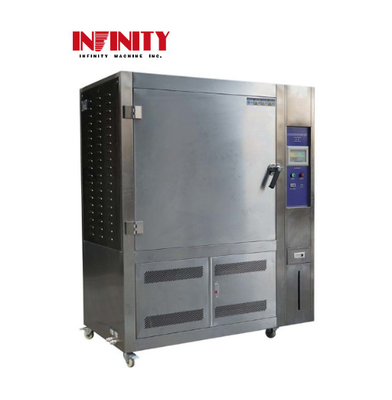 آفتاب UV پیری اتاق های آزمایش محیط زیست لامپ UV هواشناسی شتاب دهنده RT+10°C~70°C 90% RH ~98% RH AC220V 50Hz 3KW