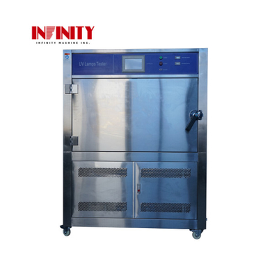 ASTM D4329 100L لامپ UV ماشین آزمایش پیری شتاب دهنده RT+10°C 70°C 90%RH 98RH