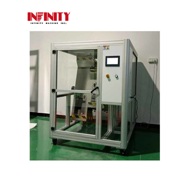 IEC 60068-2-32 1000mm 500mm Free Fall Repeated Tumble Tester AC220V 50Hz 5A 5 ~ 20 بار / دقیقه