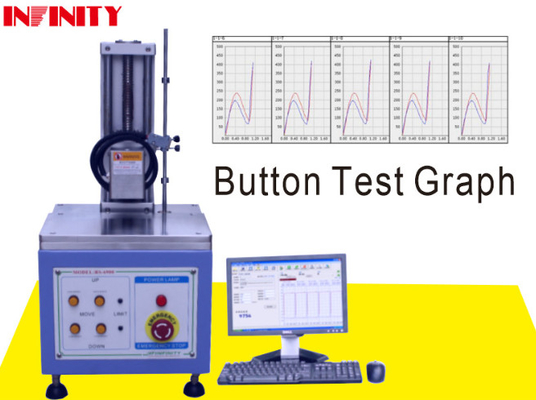 AC Servo Motor Switch Key Tester برای تست قدرت کلید لوله / دکمه سوئیچ