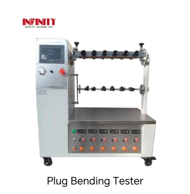 IN-8100A تست کننده خم شدن پلگ 1-180 ° ± 90 ° وزن تنظیم شده 132kg IN-8100A