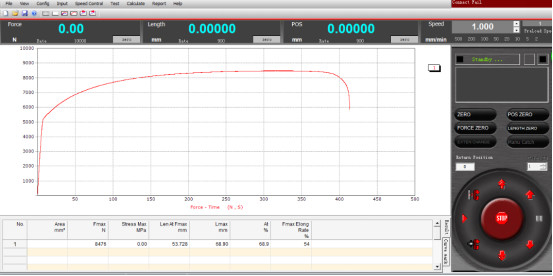 UTM Universal Tensile Testing Machine UTS قدرت آزمون کشش جهانی