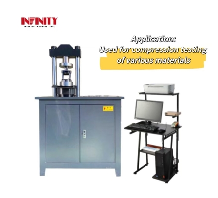 ماشین آزمایش خستگی فشرده سازی 300KN Micro Electro Hydraulic Servo