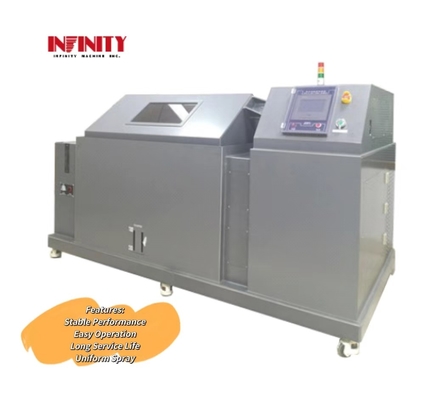 اتاق آزمایش اسپری نمک کامپوزیت قابل برنامه ریزی دوامدار محدوده دمای 0°C+90°C