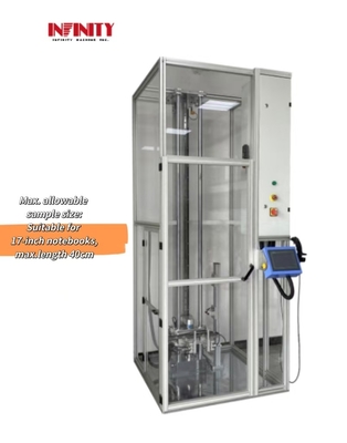 PLC کنترل صفحه لمسی LCD 300mm قطره تست قطره جهت دار دستگاه تست