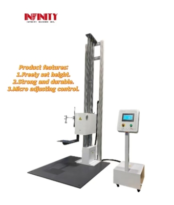 صفحه نمایش لمسی دستگاه آزمایش قطره کارتن برای بار آزمایش قطره کارتن 50kg