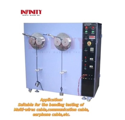 کار آسان چپ و راست چرخش سیم کابل خم چرخه خستگی تست ماشین