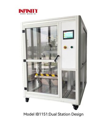IB1151 دو ایستگاه سقوط ارتفاع 500 و 1000mm ماشین تست سقوط سقوط