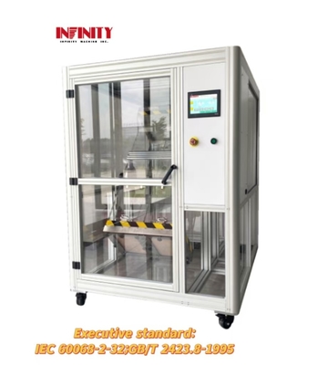 IEC 60068-2-32 ماشین آزمایش قطره های قطره ای با دقت بالا حداکثر ظرفیت بار 5 کیلوگرم