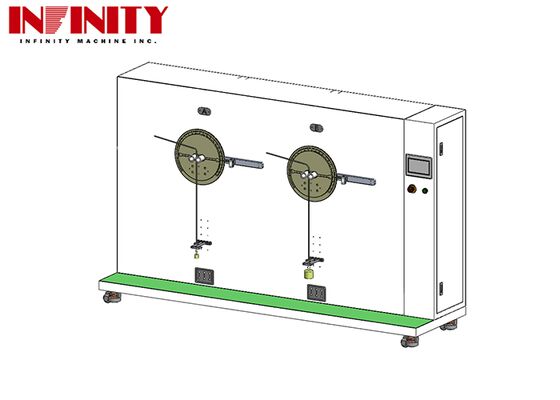 ISO 19642-2:2023 Automotive Cables Cyclic Bending Tester Flex Cycle Testing Machine for SFF-8417 Multi-Conductor Cable Bending Fatigue Test