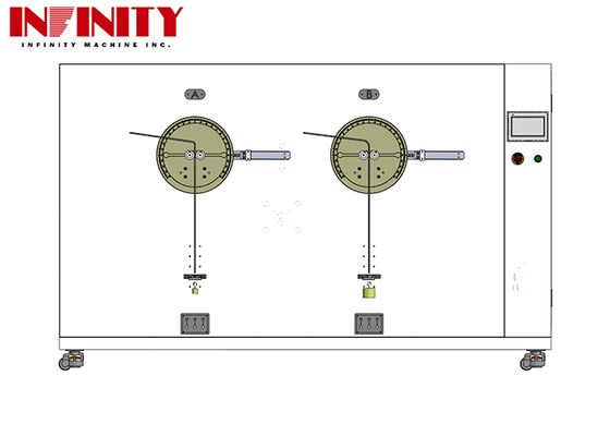 Flex-Cycle Testing Machine for SFF-8417 and ISO 19642-2:2023 Multi-Conductor Cable Bending Fatigue Test