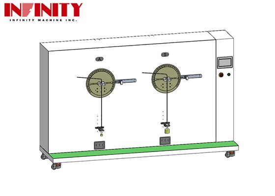Test Apparatus for Cyclic Loading And Bending Wire ISO 19642-2 Cables Flexing Fatigue Tester for Multi-conductor Cable Fatigue Testing
