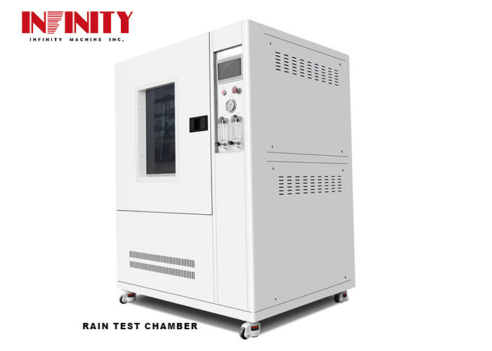 7 اینچ صفحه لمسی بارندگی آزمایش اتاق کنترل PLC IPX1 ~ 4 تست درجه ضد آب