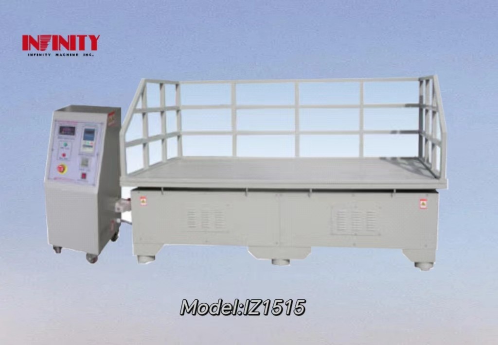 IZ1515 تست کننده لرزش نقلیه شبیه سازی شده سنگین با چرخه منحرف اتومبیل ها و 0-999.99 ساعت زمان آزمایش