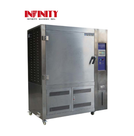 آفتاب UV پیری اتاق های آزمایش محیط زیست لامپ UV هواشناسی شتاب دهنده RT+10°C~70°C 90% RH ~98% RH AC220V 50Hz 3KW