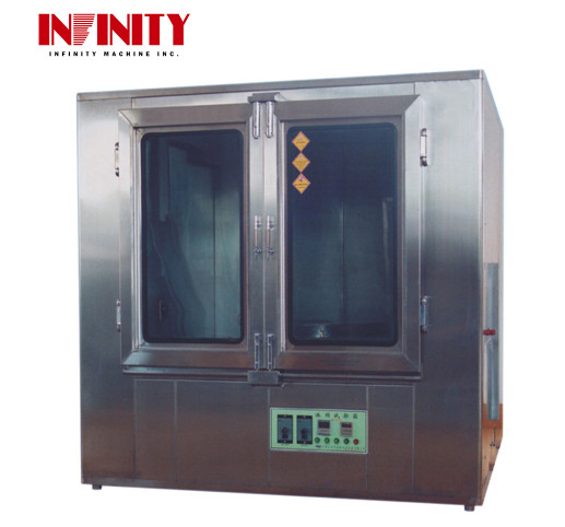 شبیه سازی ماشین تست ضد آب باران تست مقاومت در برابر آب IPX3 IPX4 ¢ 0.4mm AC220V 50Hz 5A