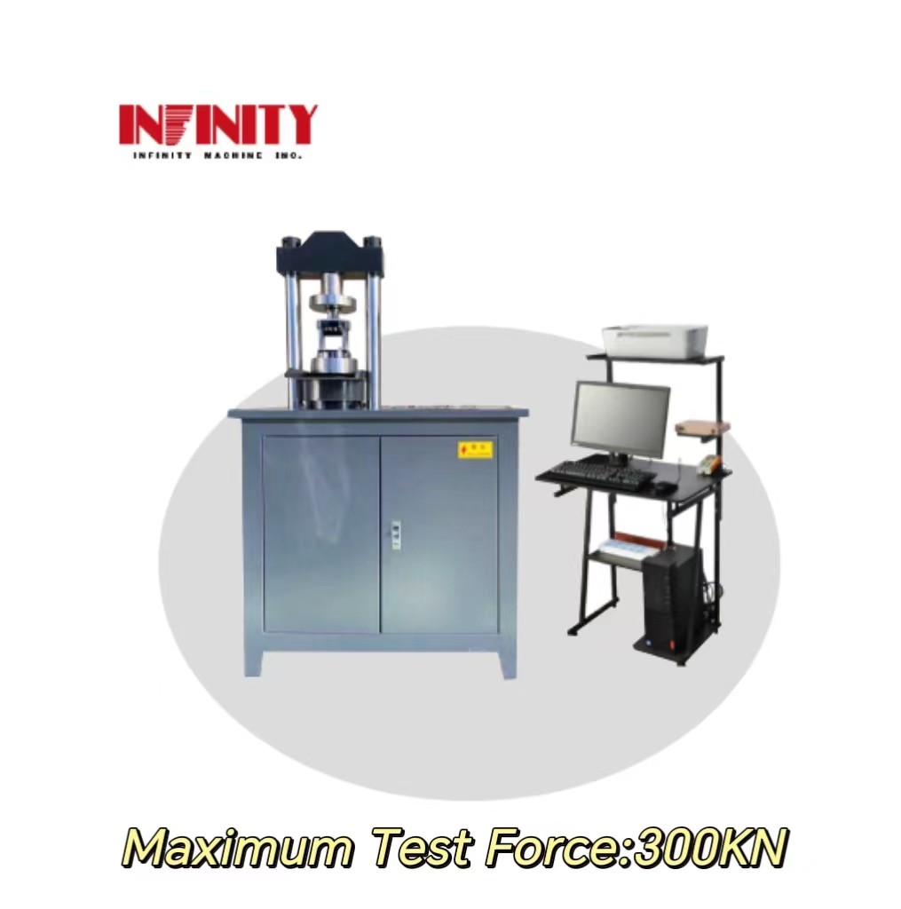 محدوده اندازه گیری نیروی آزمایش 4٪ تا 100٪FS KN φ130mm قطر پیستون حداکثر ارزش فشرده سازی سرو الکترو هیدرولیکی
