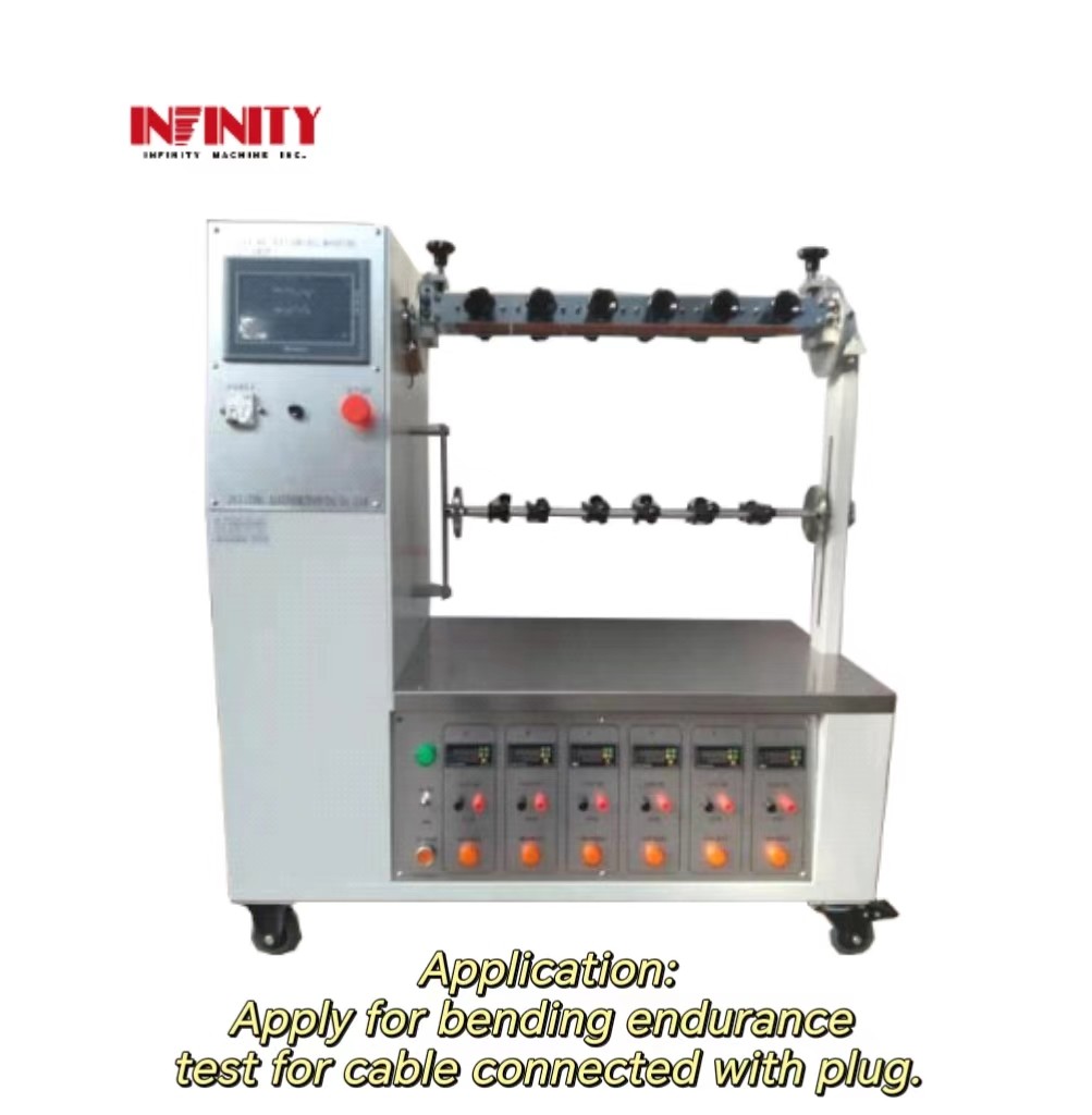 IN-8100A تست کننده خم شدن پلگ 1-180 ° ± 90 ° وزن تنظیم شده 132kg IN-8100A