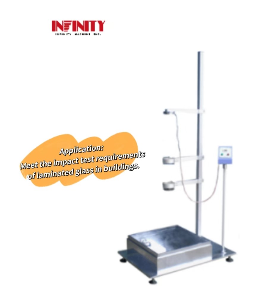 GB/T9962-1999 ماشین آزمایش ضربه مورد استفاده برای آزمایش ضربه شیشه لایه دار معماری