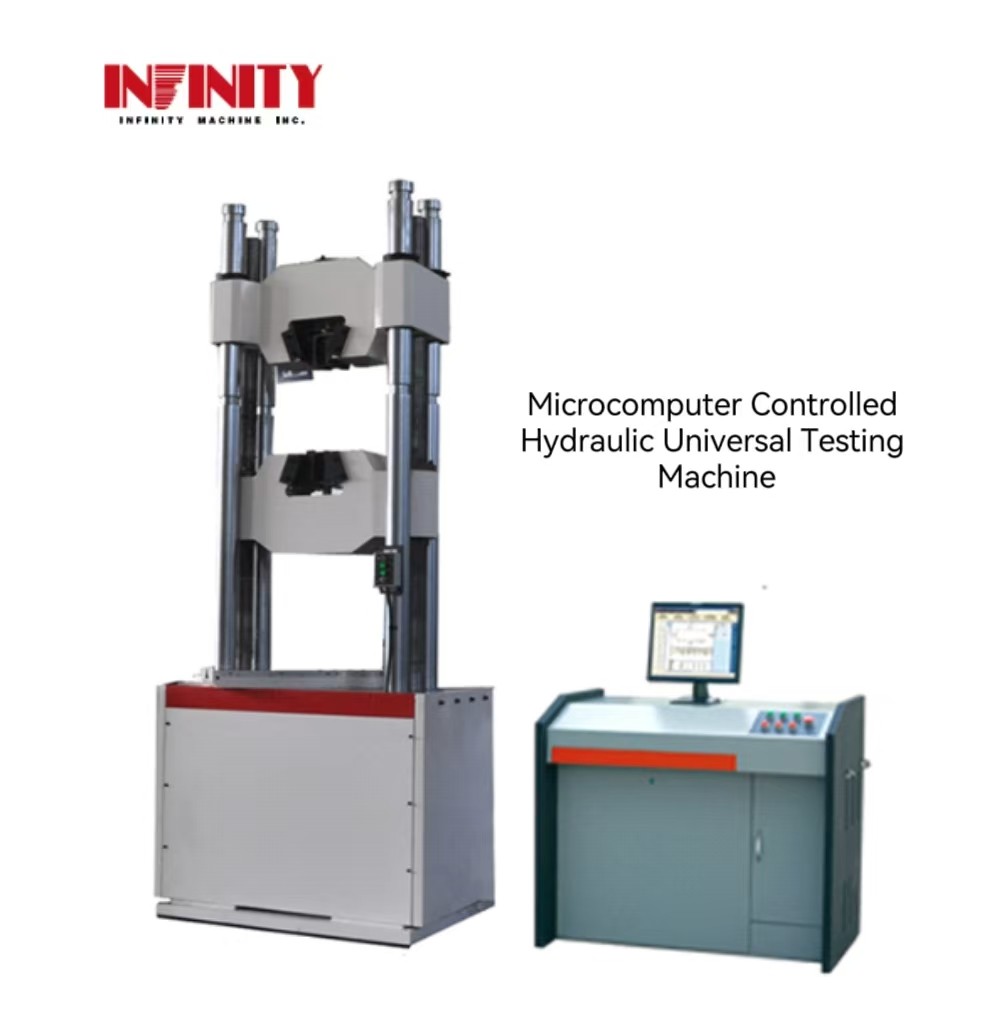 کار آسان مایکرو کامپیوتری کنترل شده هیدرولیک Universal Tester برای تست کشش