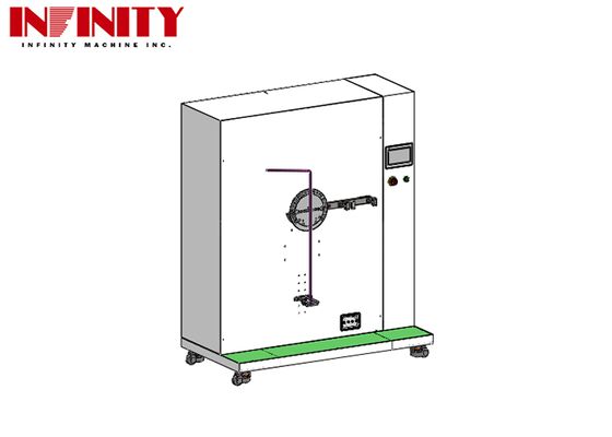 دستگاه آزمایش خم شدن سیم ها ISO 19642-2:2023 آزمون کننده خم شدن چرخه ای کابل سازگار برای کابل های خودرو