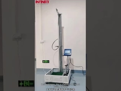 2m ارتفاع قطره قطره توپ ضربه تست کننده ماشین سرعت 3-20 دقیقه / چرخش استاندارد JIS